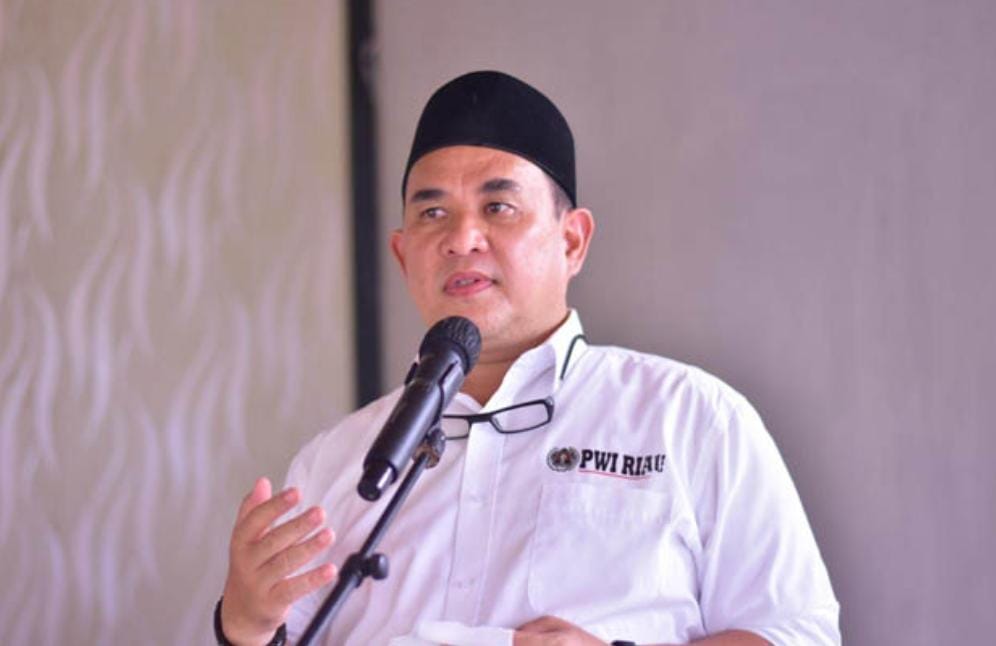 Ketua PWI, Zulmansyah Sekedang