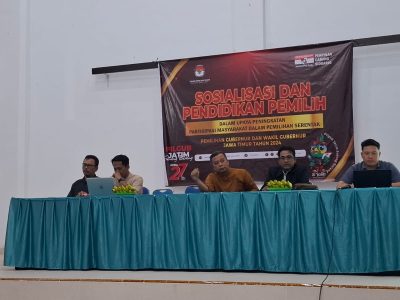 Sosialisasi dan Pendidikan Pemilih Kolaborasi antara KPU Jatim dengan Pimcab PPI Sidoarjo pada Rabu (18/9/24)