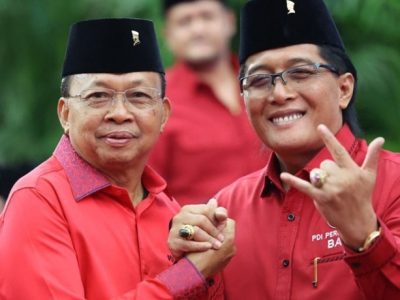 Pasangan Koster-Giri Prasta. Sumber foto : NUSA BALI.