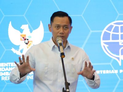 Menteri Koordinator Infrastruktur dan Pembangunan Kewilayahan, Agus Harimurti Yudhoyono