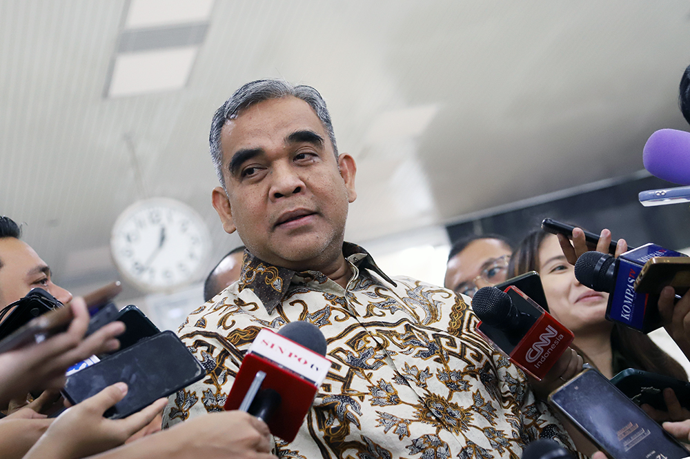 Sekjen Partai Gerindra, Ahmad Muzani.