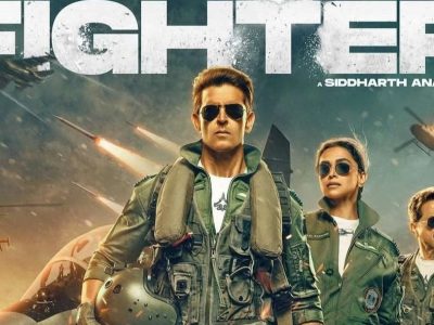 Film Fighter yang diperankan oleh Hritik Roshan, Deepika Padukone dan Anil Kapoor.