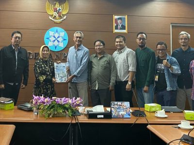 Aliansi Jurnalis Independen (AJI) saat bertemu Dewan Pers di Jakarta, Selasa (21/1/2025).