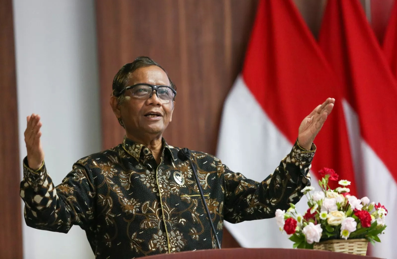 Mantan Menko Polhukan, Mahfud MD.