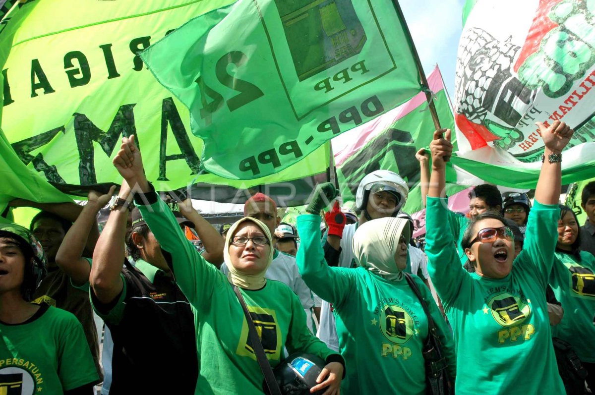 Kampanye PPP di tahun 2009. Sumber foto ANTARA.