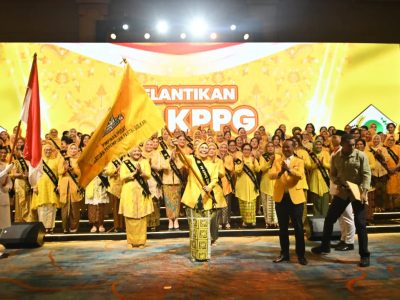 Pelantikan Pengurus Pusat KPPG Periode 2024-2029 yang dinahkodai Hetifah Sjaifudian.