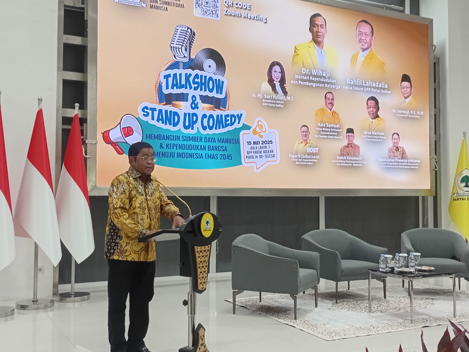 Wakil Ketua Umum DPP Partai Golkar, Idrus Marham.