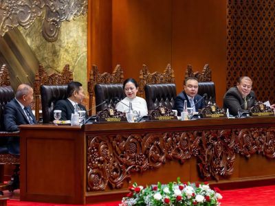 Puan Maharani dalam Rapat Paripurna penutupan Masa Persidangan III 2024-2025 di Senayan Jakarta, Selasa (27/5/2025). Sumber foto : instagram @puanmaharaniri
