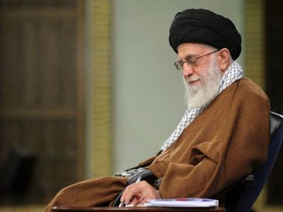 Pemimpin Tertinggi Iran, Ayatollah Ali Khamenei.