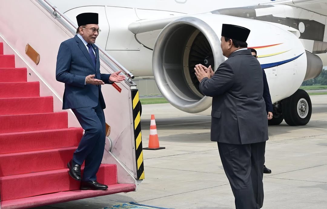 Presiden Prabowo saat menerima PM Malaysia, Anwar Ibrahim di Jakarta, Jum'at (27/06/2025). Sumber foto : Sekretaris Kabinet.