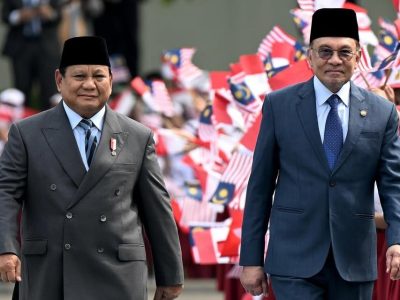 Presiden Prabowo dan PM Malaysia, Anwar Ibrahim.