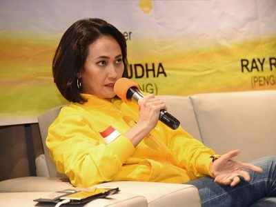 Ketua Bidang Kebijakan Hukum dan HAM DPP Partai Golkar, Christina Aryani. Sumber foto : ANTARA.
