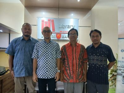 Pertemuan antara Ketua Bidang HLN DPP PUI, Adhe Nuansa Wibisono, Ph.D., dan Dr. Muhammad Badaruddin, Head of Bakrie Center for Energy and Sustainability Universitas Bakrie, di Jakarta, Rabu (23/07/2025).