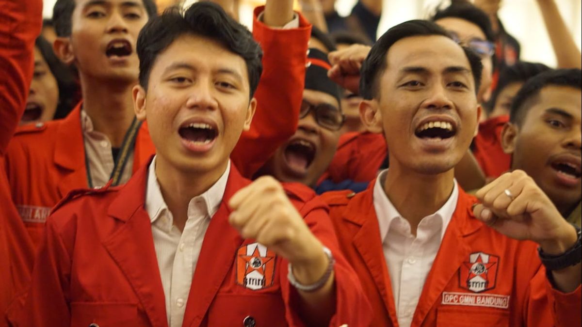 Ketua Umum GMNI Muhammad Risyad Fahlevi