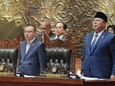 Wakil Ketua DPR RI, Sufmi Dasco Ahmad (kiri). Sumber foto : instagram @sufmi_dasco