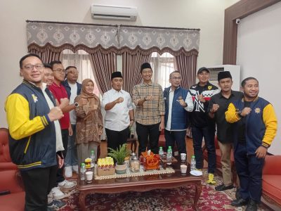 DPP AMPI ditemani Pengurus DPD AMPI Jawa Timur saat silaturahmi ke rumah dinas Walikota Pasuruan, Adi Wibowo, pada Selasa (06/08). Sumber foto : AMPI Media Centre.