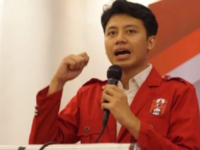 Ketua Umum GMNI, Muhammad Risyad Fahlevi