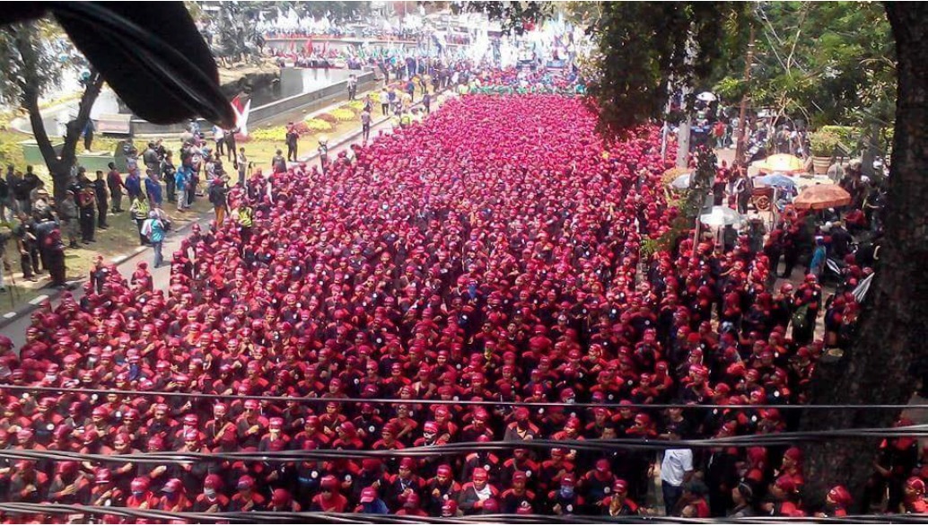 Demo buruh