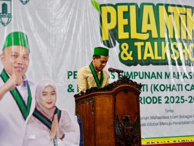 Ketua Bidang Politik, Hukum, Pertahanan, dan Keamanan Badko HMI Jatim, Dzulkarnain Jamil,