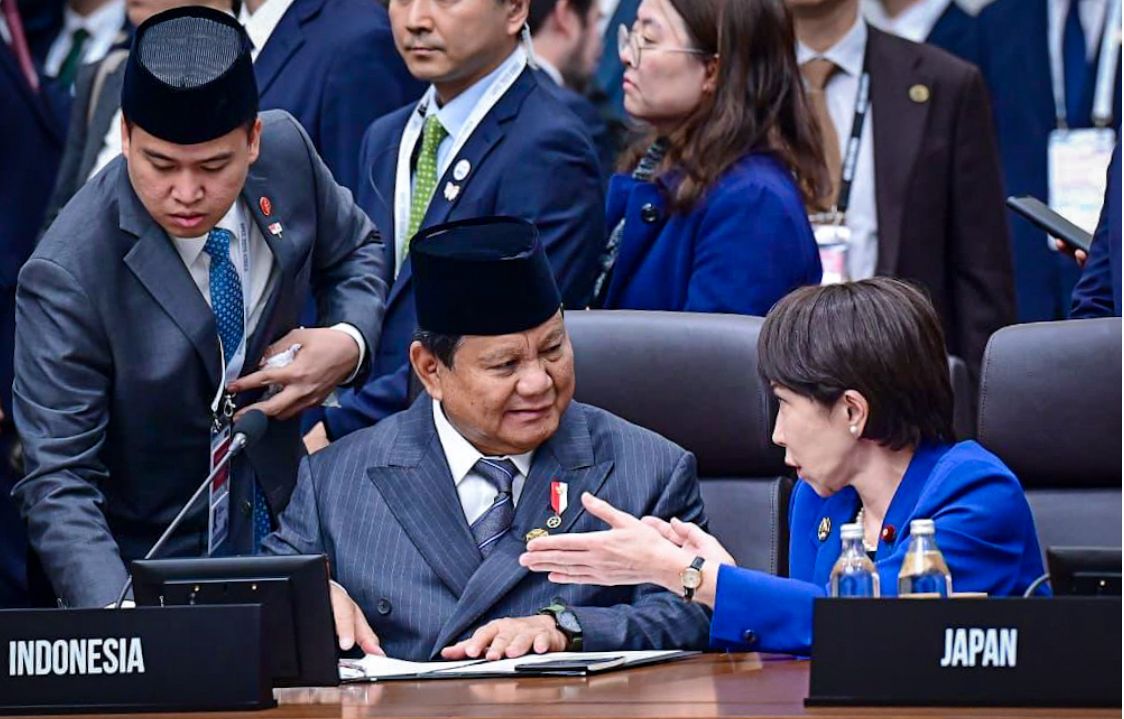 Prabowo dalam forum APEC