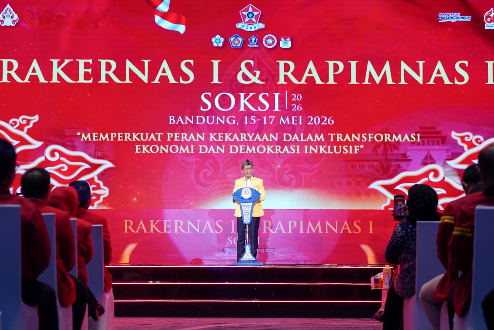 Rakernas dan Rapimnas SOKSI Dukung Pemerintahan Prabowo-Gibran Kuatkan Ekonomi Pancasila
